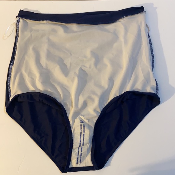 Cocoship Navy blue bathing suit bikini bottoms size 2 XL - Picture 13 of 15